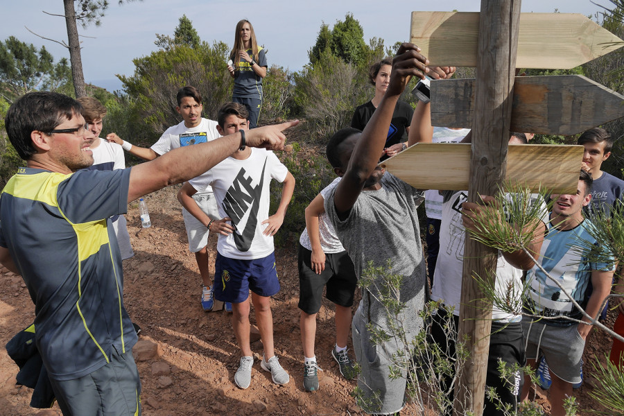 Voluntariado medioambiental de Fundación Diagrama y el Villarreal CF