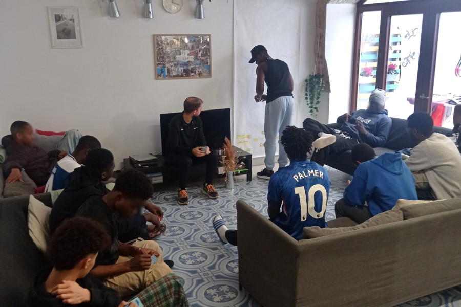 Taller educativo en Els Gegants