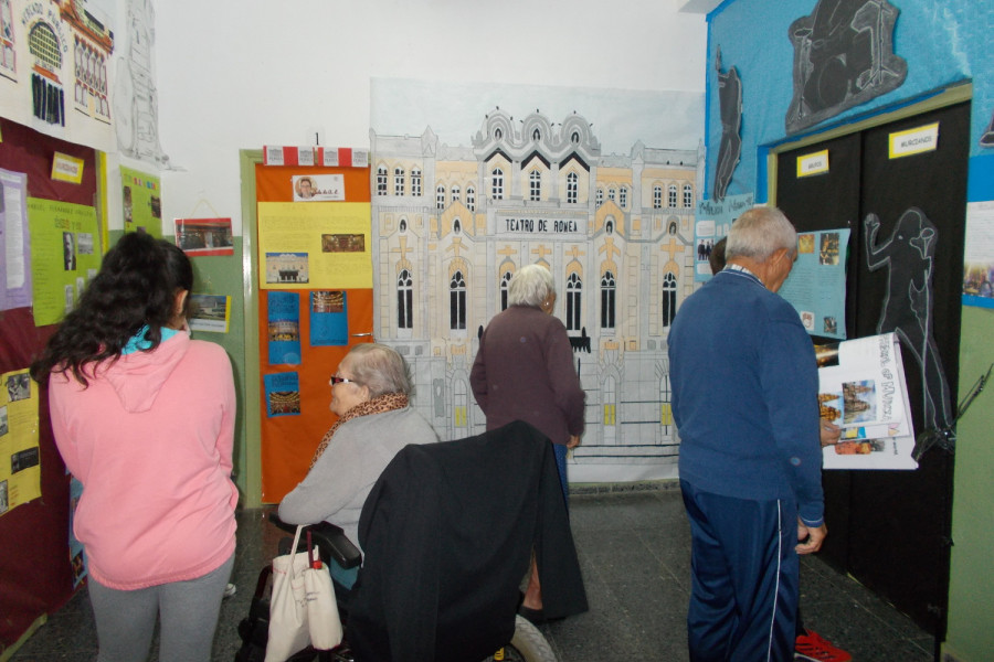 Visita a 'Nuestra Señora de la Fuensanta'. 'Nuevo Azahar'. Fundación Diagrama.