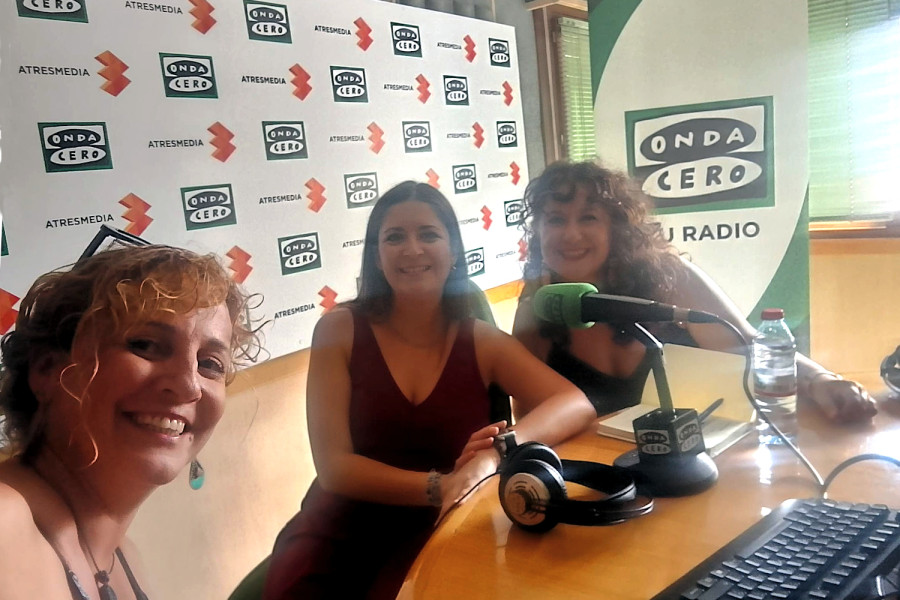 Las tres responsables del Programa de Acogimiento Familiar en la Región de Murcia