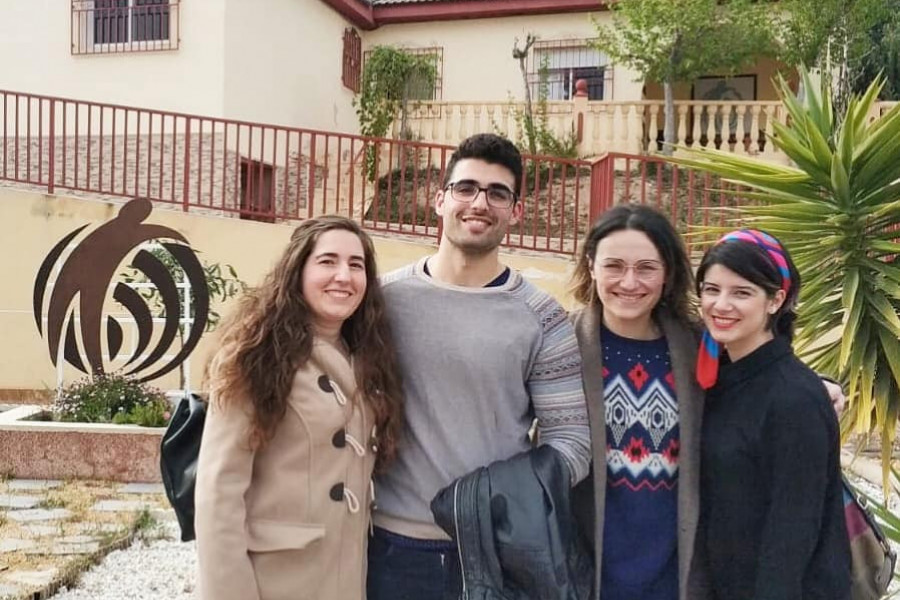 Profesionales del centro ‘Arrui Alea’ de Molina de Segura participan en un curso de primeros auxilios pediátricos. Fundación Diagrama. Murcia 2019.