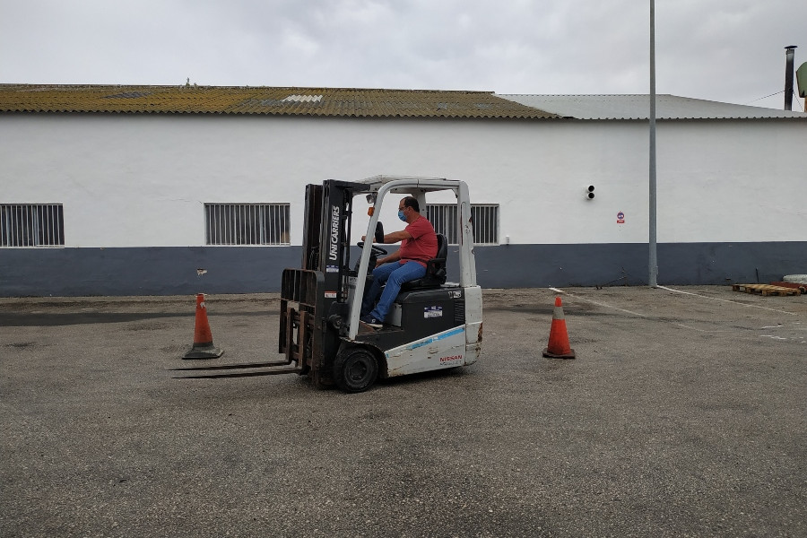 El Programa Impulso de Murcia facilita la formación de 15 personas en la Gestión Básica de Almacén y Carretillero. Fundación Diagrama 2020.