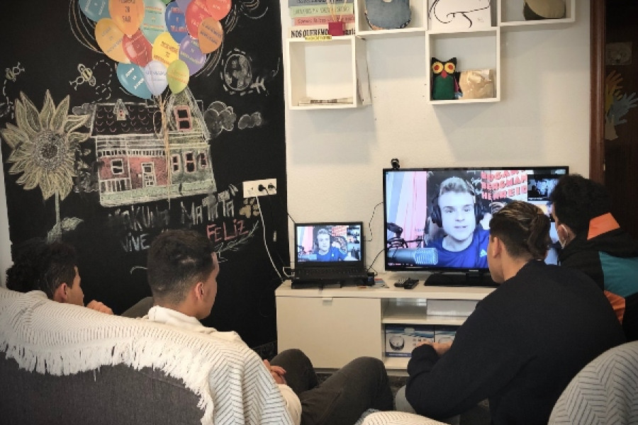 El rapero Arkano lleva a cabo una charla telemática con jóvenes atendidos por Fundación Diagrama en la Comunitat Valenciana