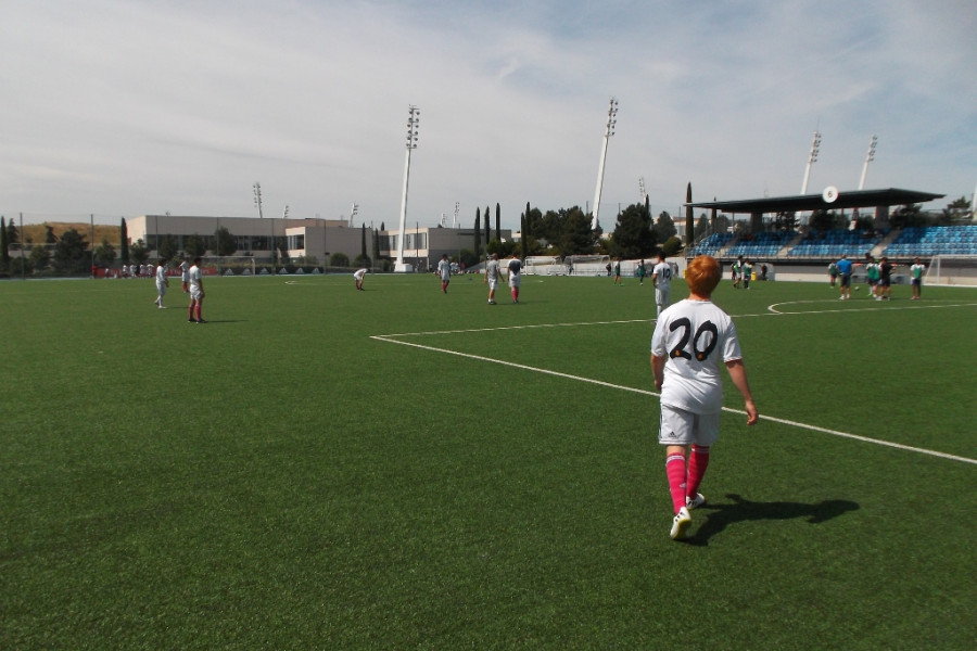 Jornada de convivencia Fundación Real Madrid. Fundación Diagrama.