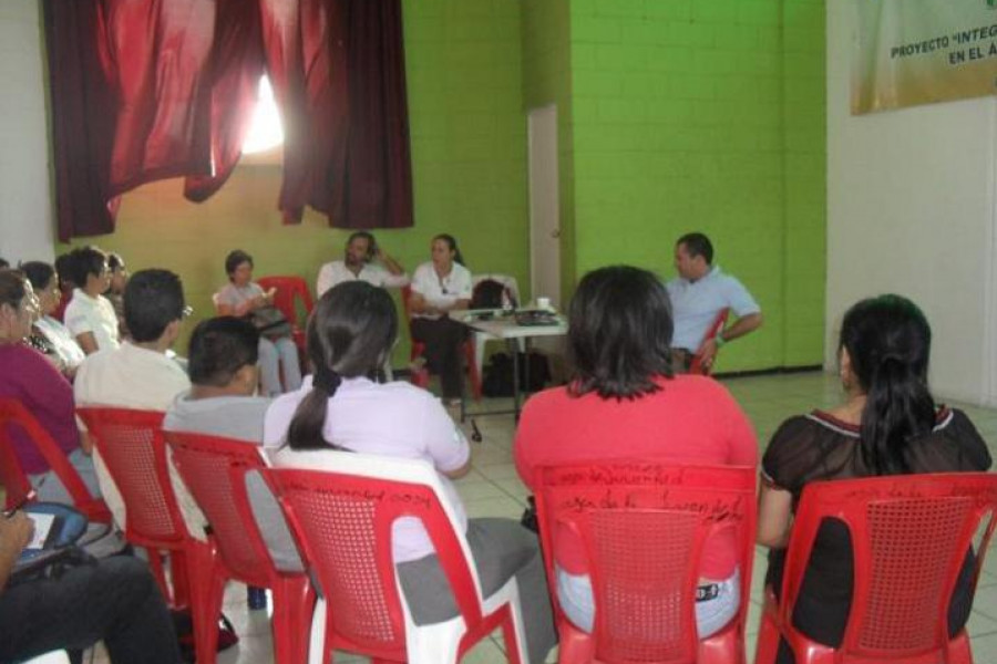 Profesionales de Fundación Diagrama visitan el Proyecto de Cooperación ‘Ruta Joven’, desarrollado en El Salvador, valorando muy positivamente los progresos realizados