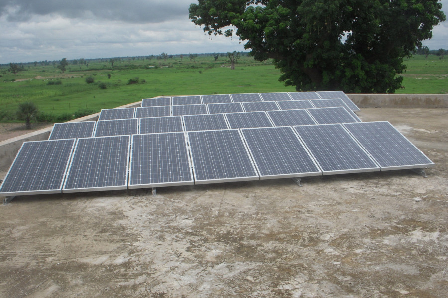 El Centro Polivalente de Formación de Sandiara (Senegal) instala un sistema fotovoltaico para ahorrar energía en la extracción de agua