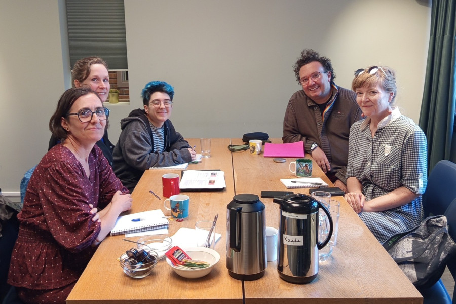 Reunión en Oslo con el equipo de Stiftelsen Lese