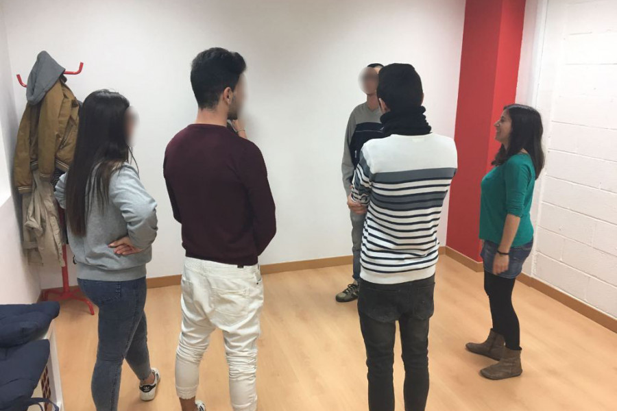 Taller de teatro terapéutico. Medio Abierto de Castellón. Fundación Diagrama.