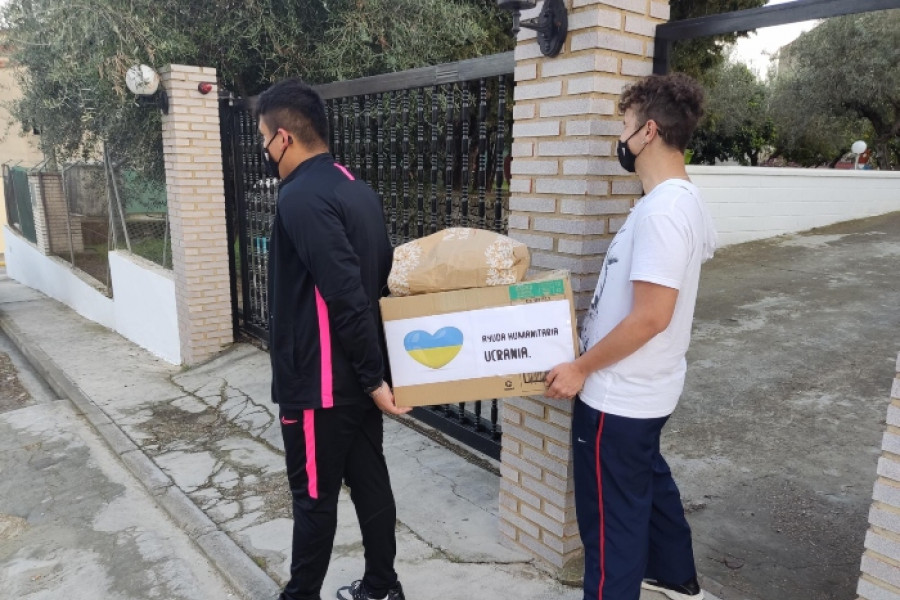 Varios centros y programas gestionados por Fundación Diagrama participan en acciones de solidaridad con el pueblo ucraniano