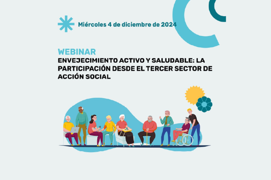 Cartel del webinar