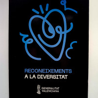 Reconocimiento en la I Gala de la Diversidad de la Generalitat Valenciana, por la labor social de Fundación Diagrama en la Comunitat Valenciana con el colectivo LGTBIQ+