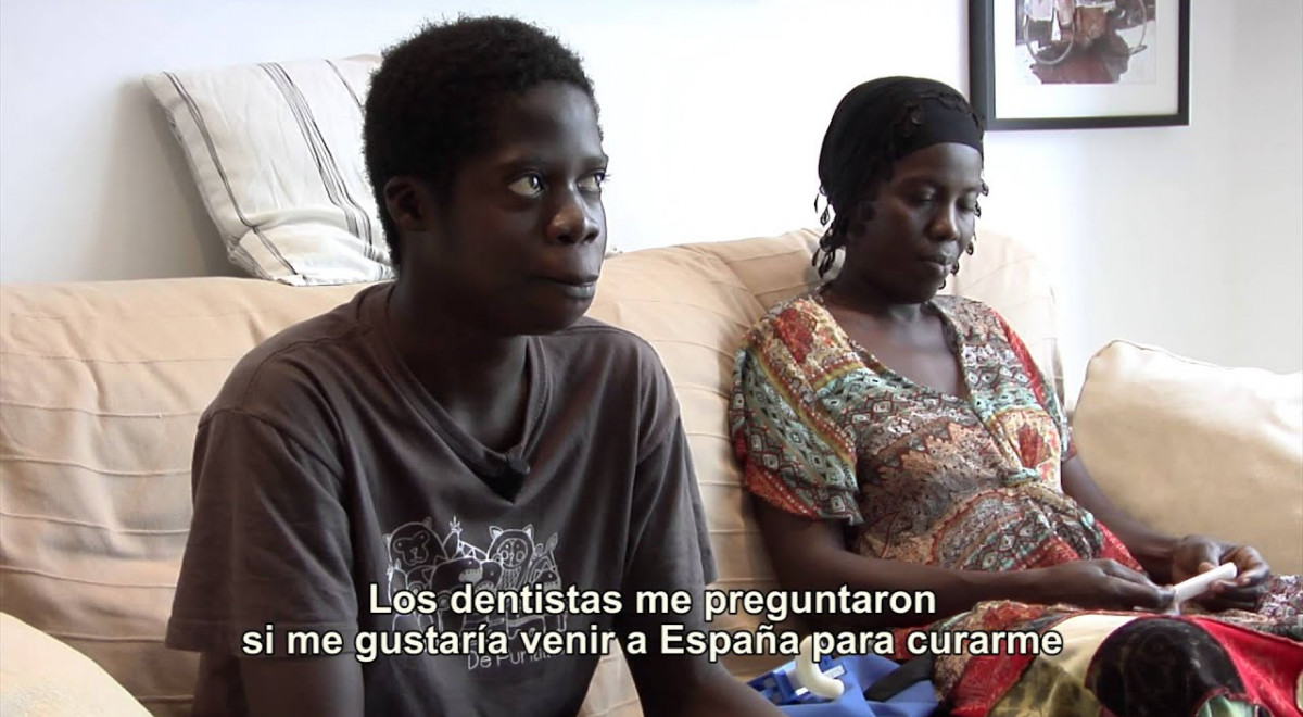 MAMADOU. La operación que salvó su vida